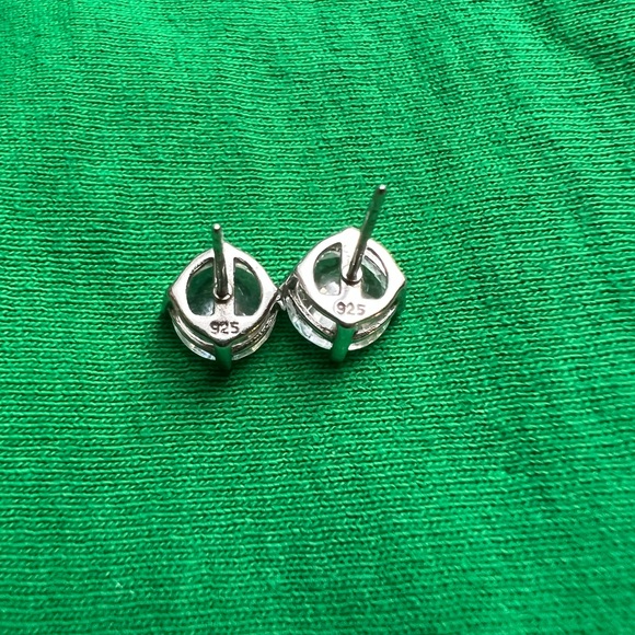 925 silver chain and earrings set, 17 inch long, - Picture 3 of 10